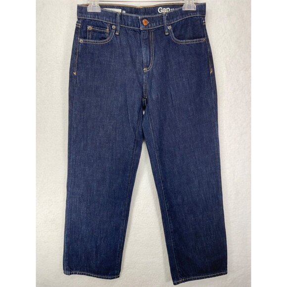 Gap 1969 Womens size 26 Original Wide Leg Crop Jeans NWOT - Picture 1 of 13
